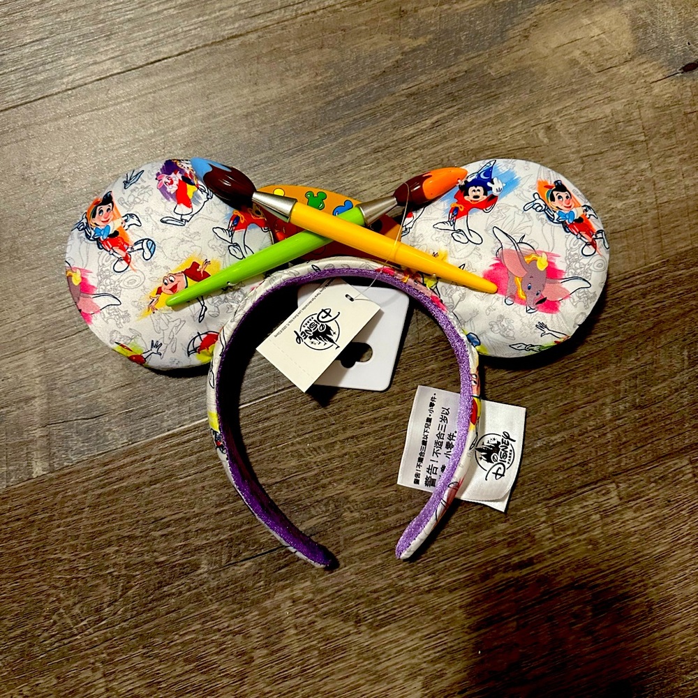 NWT Disney Parks Sketchbook Mickey Ears